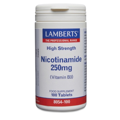 Lamberts Nicotinamide 250mg 100 tabs